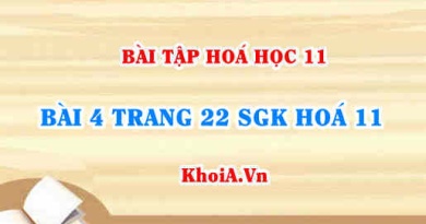 Bài 4 trang 22 SGK Hoá 11: Luyện tập axit bazo muối phản ứng trao đổi ion